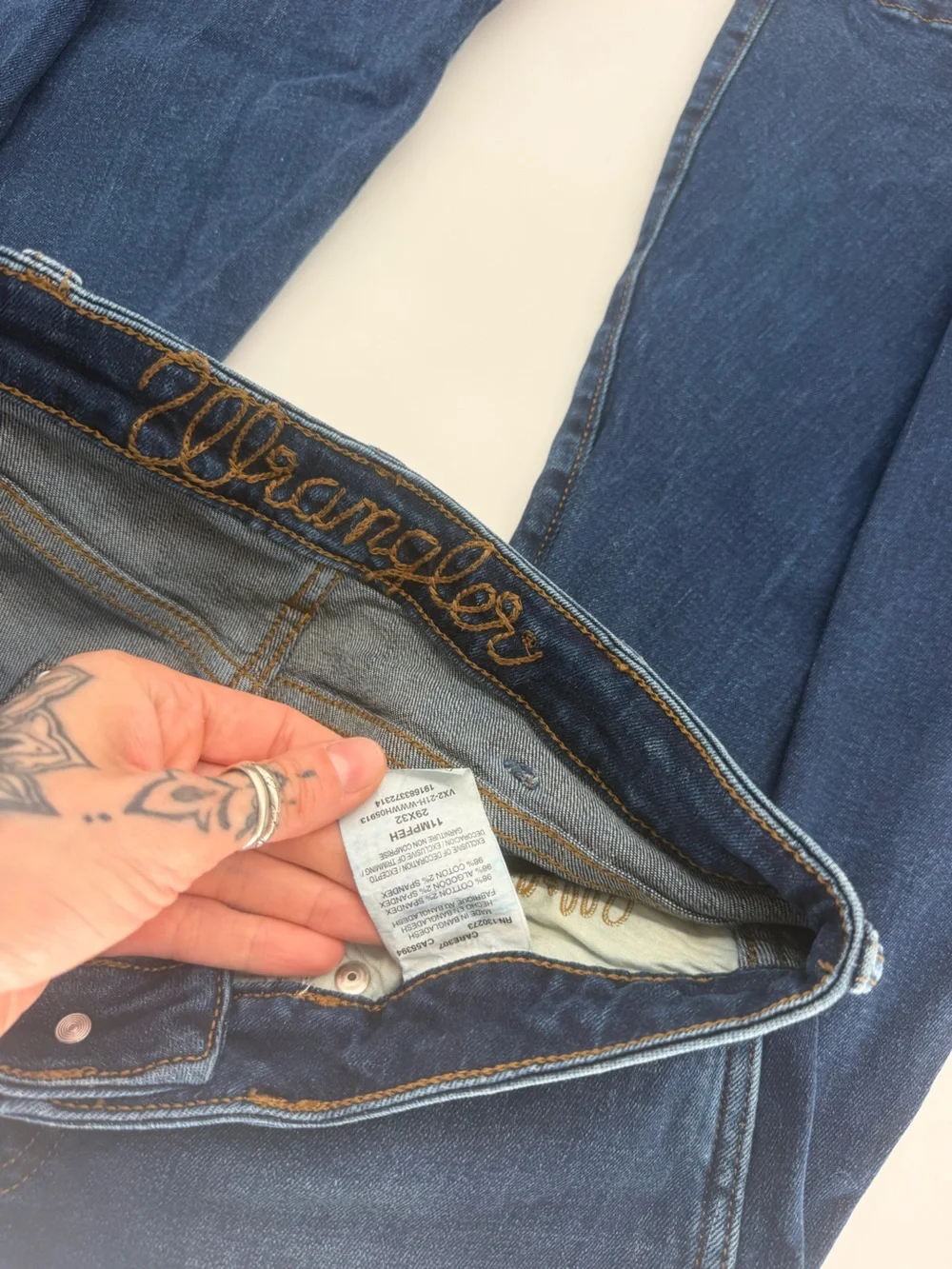Wrangler Retro Mae Mid Rise Trouser Flare Jeans
